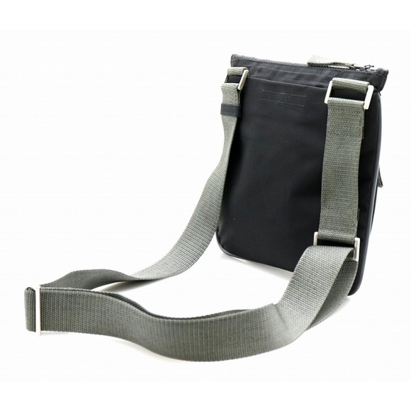 Prada Nylon Crossbody Bag Sports Shoulder Black Gray - Picture 1 of 9